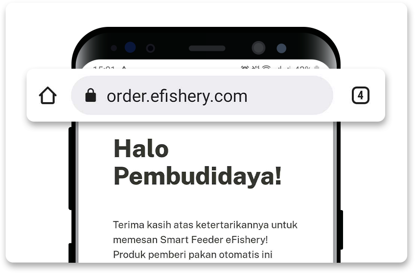 cara order efeeder