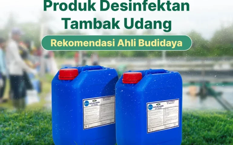 produk disinfektan tambak udang