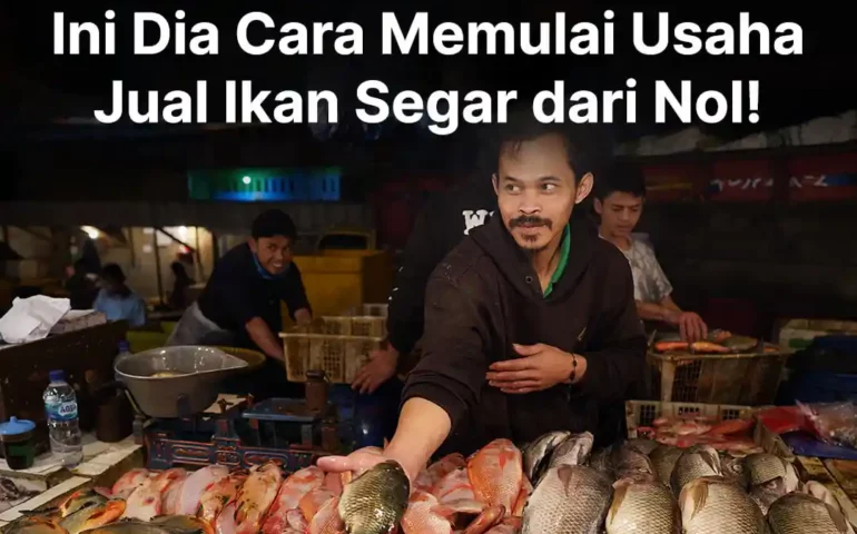 cara memulai usaha jual ikan segar