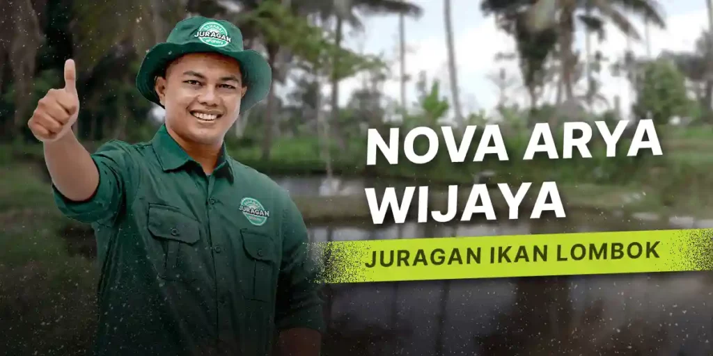 nova arya wijaya petambak ikan dari lombok