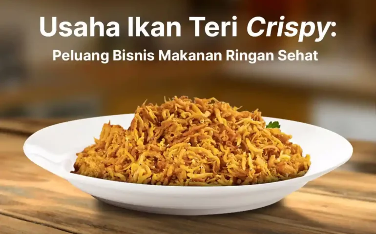 usaha ikan teri crispy