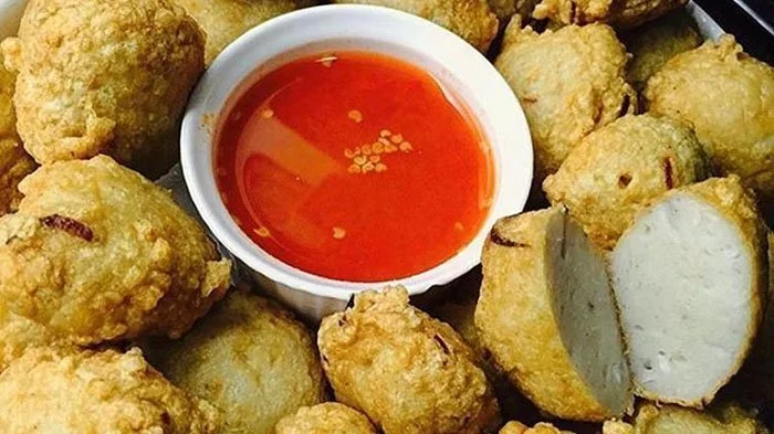 bakso ikan nila goreng