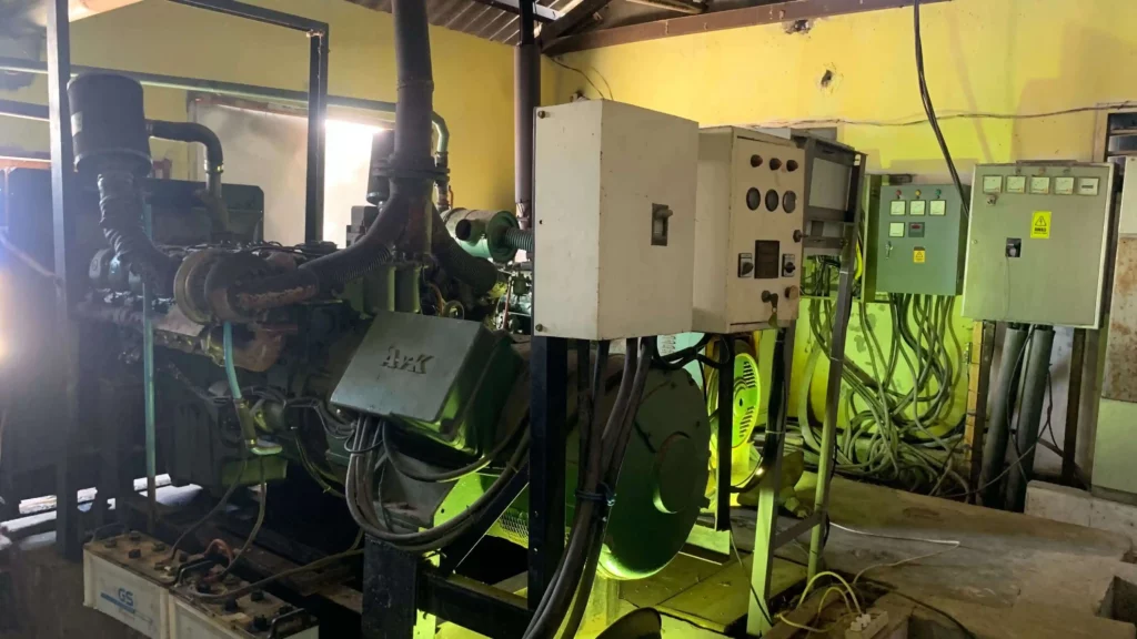 contoh genset tambak udang