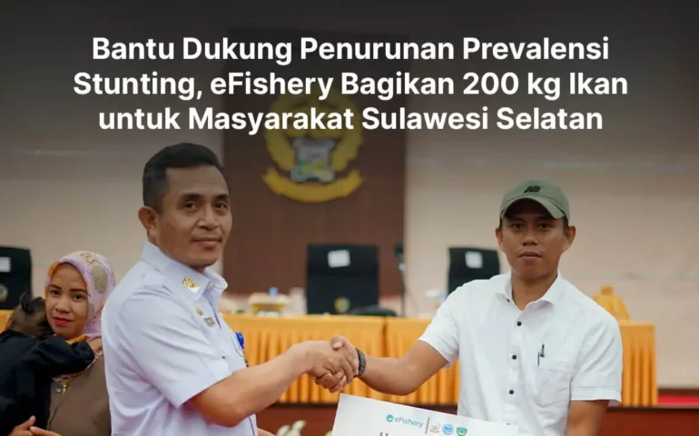 efishery bagikan 200kg ikan untuk masyarakat