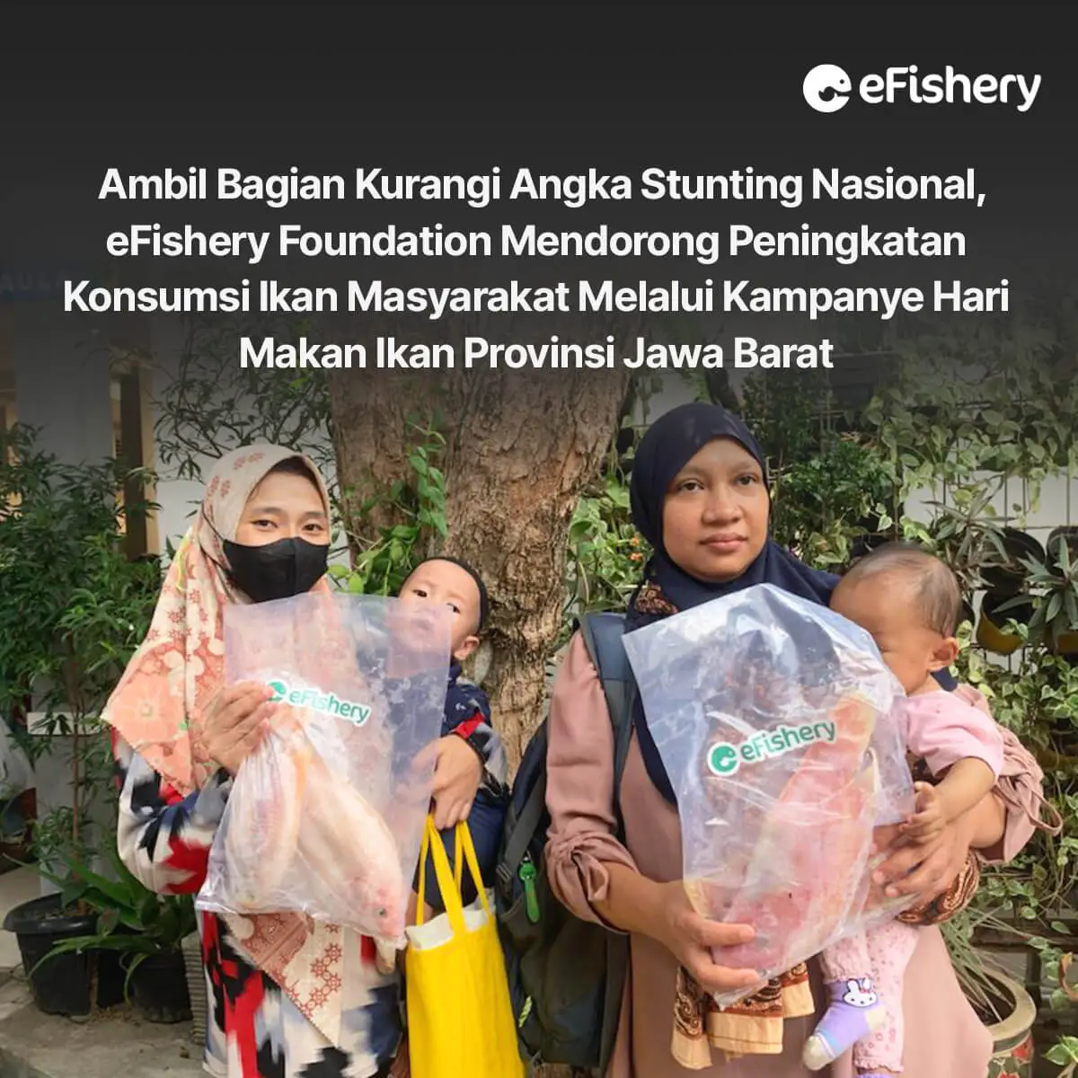 efishery foundation tingkatkan konsumsi ikan