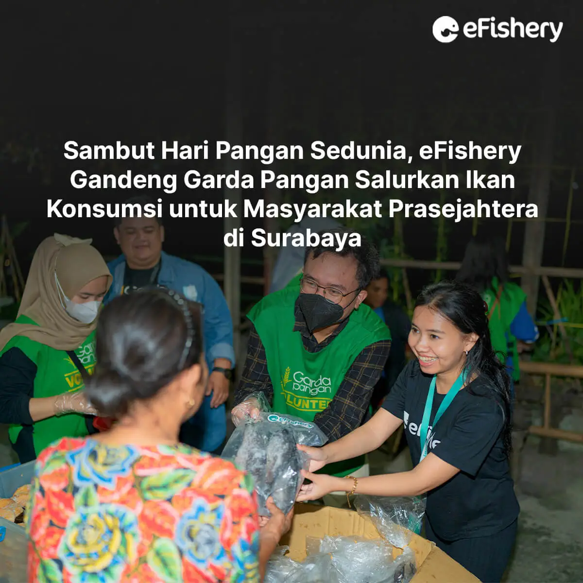 efishery salurkan ikan konsumsi