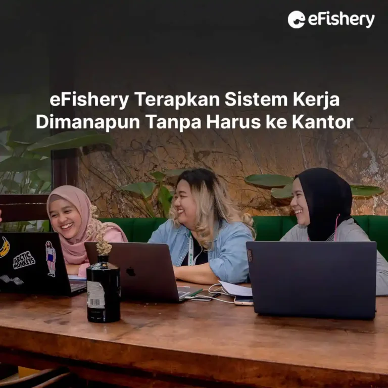 efishery terapkan sistem kerja tanpa harus ke kantor