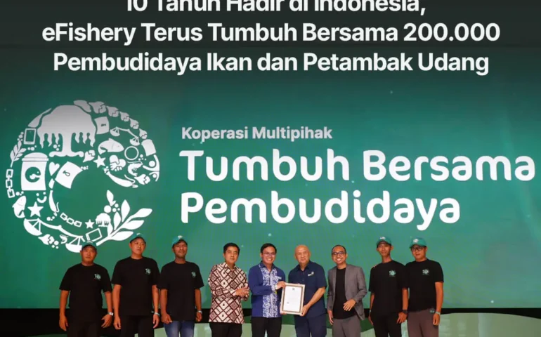 efishery tumbuh bersama pembudidaya