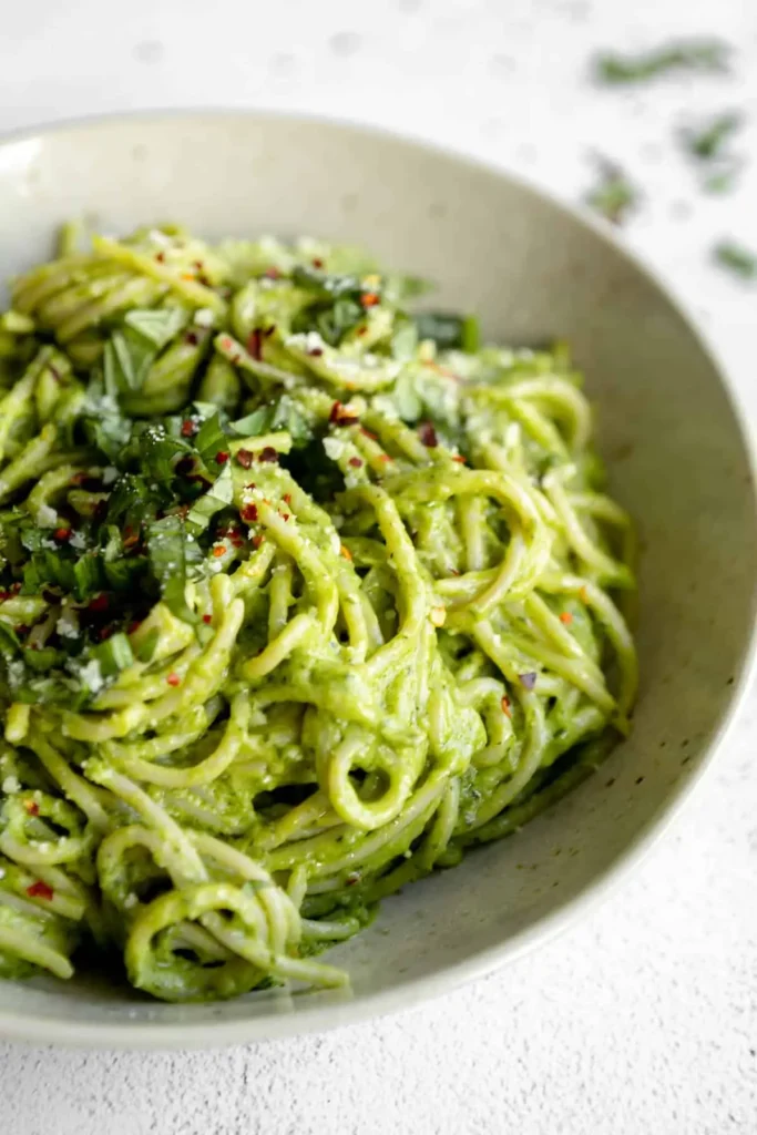 pasta pesto rendah kalori