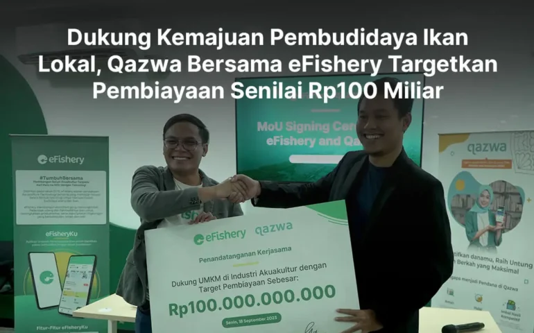 qazwa bersama efishery targetkan pembiayaan 100 miliar