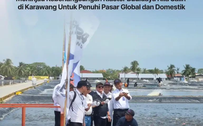 menteri kelautan bersama efishery