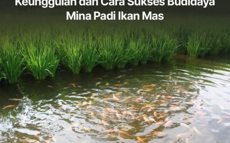 budidaya minapadi ikan mas