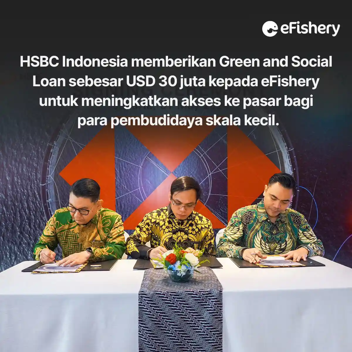 hsbc kerjasama dengan efishery